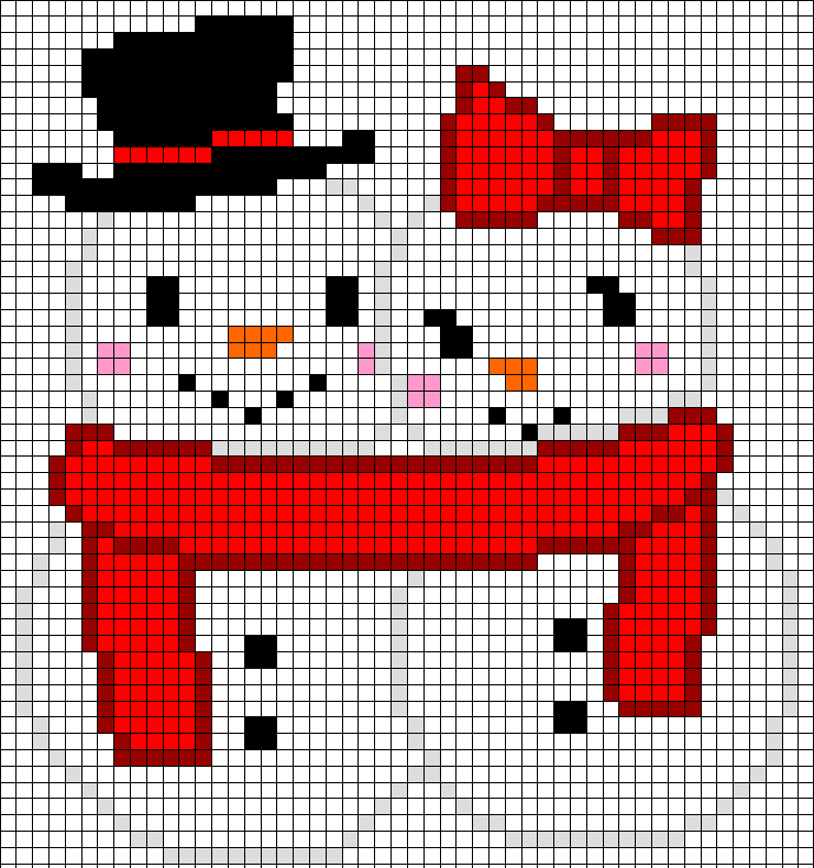 Красивые рисунки по клеточкам
