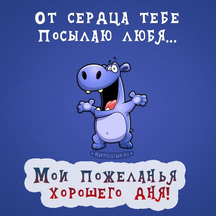 Хорошего дня и отличного настроения – картинки с пожеланиями