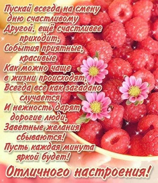 Хорошего дня и отличного настроения – картинки с пожеланиями
