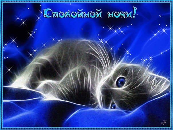 Доброй ночи – красивые картинки с надписями